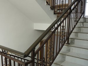藝術(shù)鋅鋼樓梯扶手 藝術(shù)鋅鋼樓梯扶手