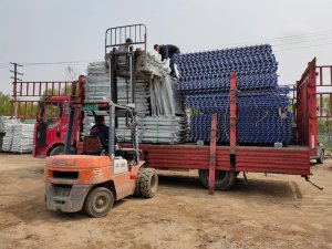 金用護欄2021年3月30日圍墻護欄、陽臺護欄發貨！